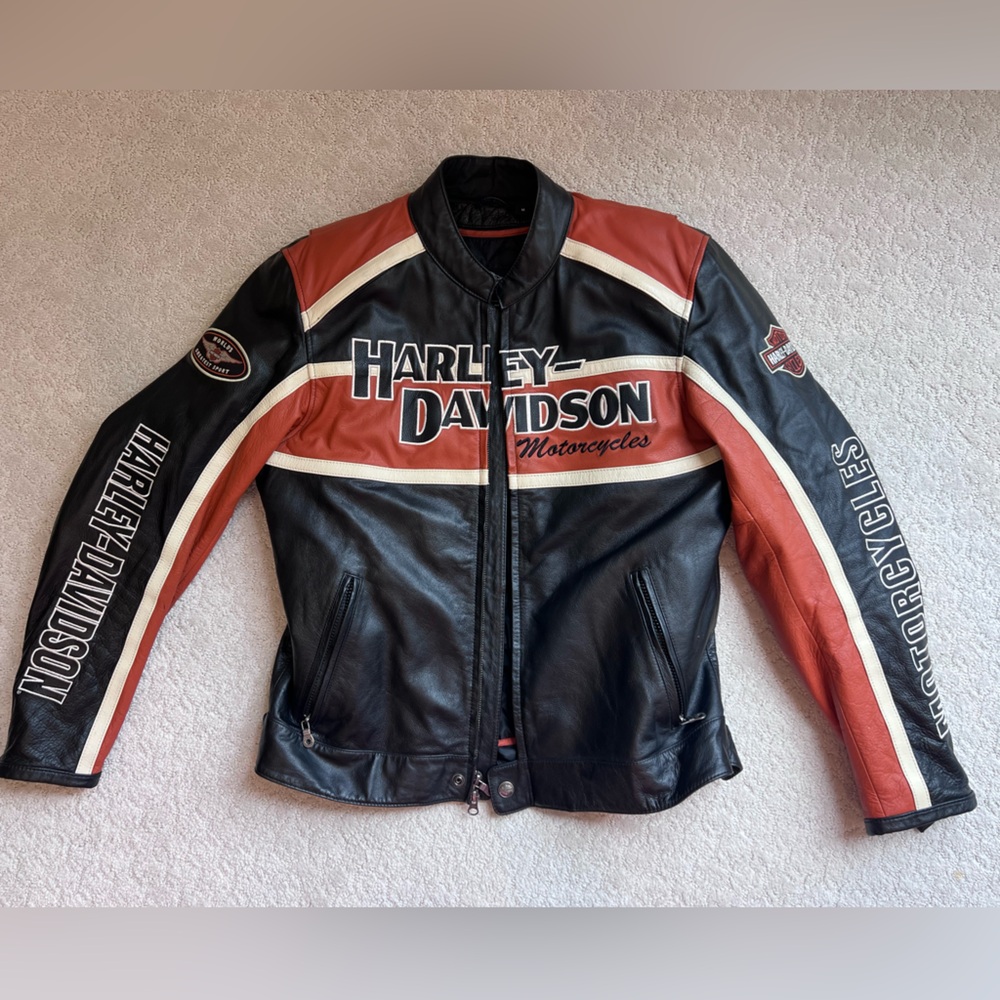 Harley Davidson Classic Cruiser Leather Jacket